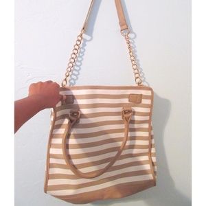 Striped Purse